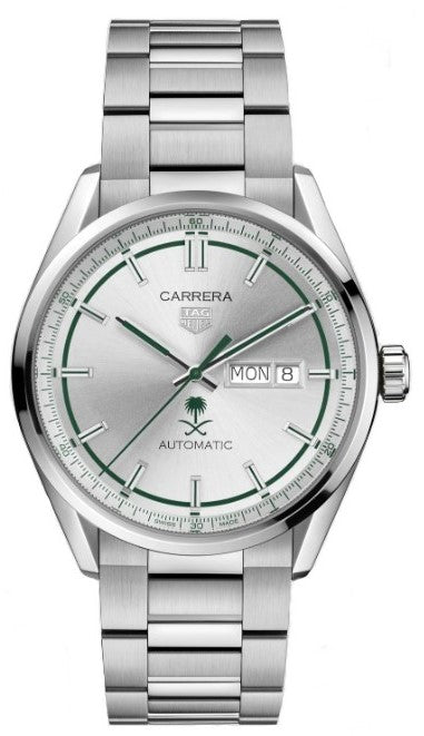  Shop Authentic Tag Heuer Carrera Automatic Silver Dial Silver Steel Strap Watch for Men - WBN2015.EB0283 - Luxxuri