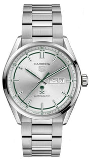  Shop Authentic Tag Heuer Carrera Automatic Silver Dial Silver Steel Strap Watch for Men - WBN2015.EB0283 - Luxxuri