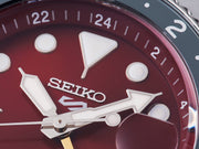  Shop Authentic Seiko 5 Sports Thong Sia Limited Edition Red Dial Silver Steel Strap Watch For Men - SSK031K1 - Luxxuri