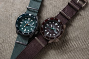  Shop Authentic Seiko 5 Sport Automatic Brown Dial Brown Nylon Strap Watch For Men - SRPD85K1 - Luxxuri