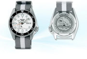  Shop Authentic Seiko 5 Sports x Peanuts Surfboard Snoopy Limited Edition White Dial Two Tone NATO Strap Watch For Men - SRPK25K1 - Luxxuri