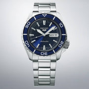  Shop Authentic Seiko 5 Sports Automatic Blue Dial Silver Steel Strap Watch for Men - SRPK97K1 - Luxxuri