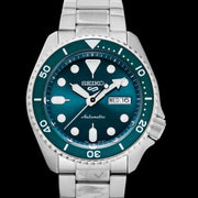  Shop Authentic Seiko 5 Sports Automatic Green Dial Silver Steel Strap Watch For Men - SRPD61K1 - Luxxuri