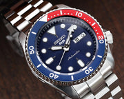  Shop Authentic Seiko 5 Sports Automatic Blue Dial Silver Steel Strap Watch For Men - SRPD53K1 - Luxxuri
