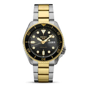  Shop Authentic Seiko 5 Sports Automatic Special Creation Black Dial Two Tone Steel Strap Watch For Men - SRPK22 - Luxxuri