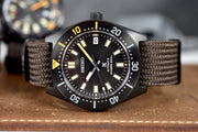 Shop Authentic Seiko Prospex Black Series 1965 Limited Edition Black Dial Brown NATO Strap Watch For Men - SPB253J1 - Luxxuri