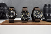  Shop Authentic Seiko Prospex Black Series 1965 Limited Edition Black Dial Brown NATO Strap Watch For Men - SPB253J1 - Luxxuri