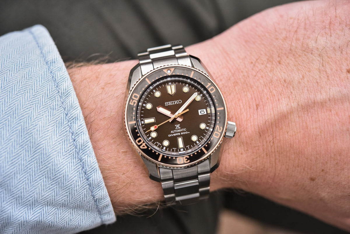  Shop Authentic Seiko Prospex Sea Diver Automatic Brown Dial Silver Steel Strap Watch For Men - SPB240J1 - Luxxuri