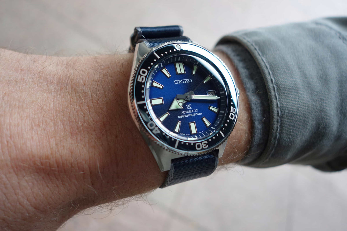  Shop Authentic Seiko Prospex Analogue Automatic Diver Blue Dial Black Rubber Strap Watch For Men - SPB053J1 - Luxxuri