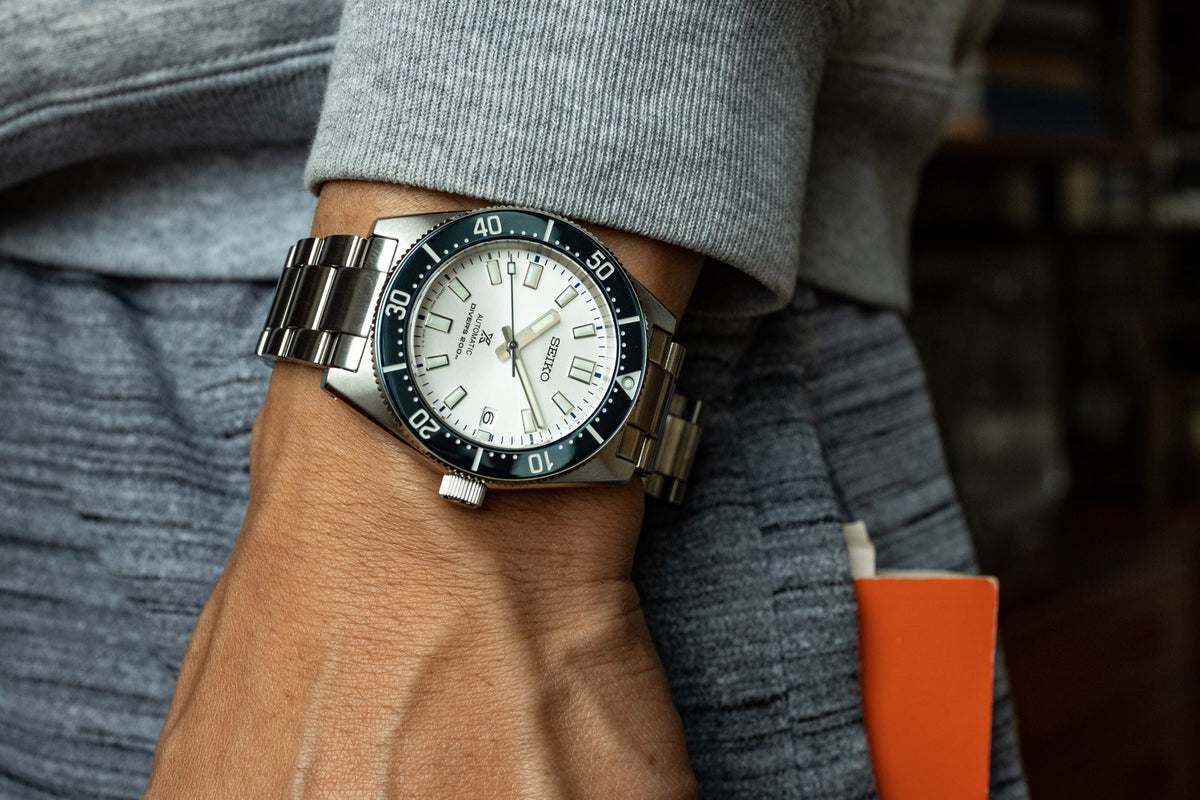 Shop Authentic Seiko Prospex Diver 140th Anniversary Limited Edition White Dial Silver Steel Strap Watch For Men - SPB213J1 - Luxxuri
