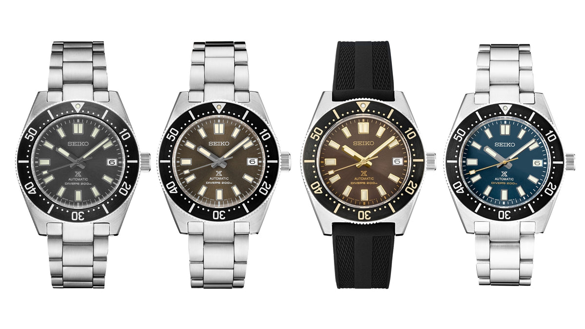  Shop Authentic Seiko Prospex 1965 Diver's Modern Re-Interpretation Automatic Brown Dial Black Rubber Strap Watch For Men - SPB147J1 - Luxxuri