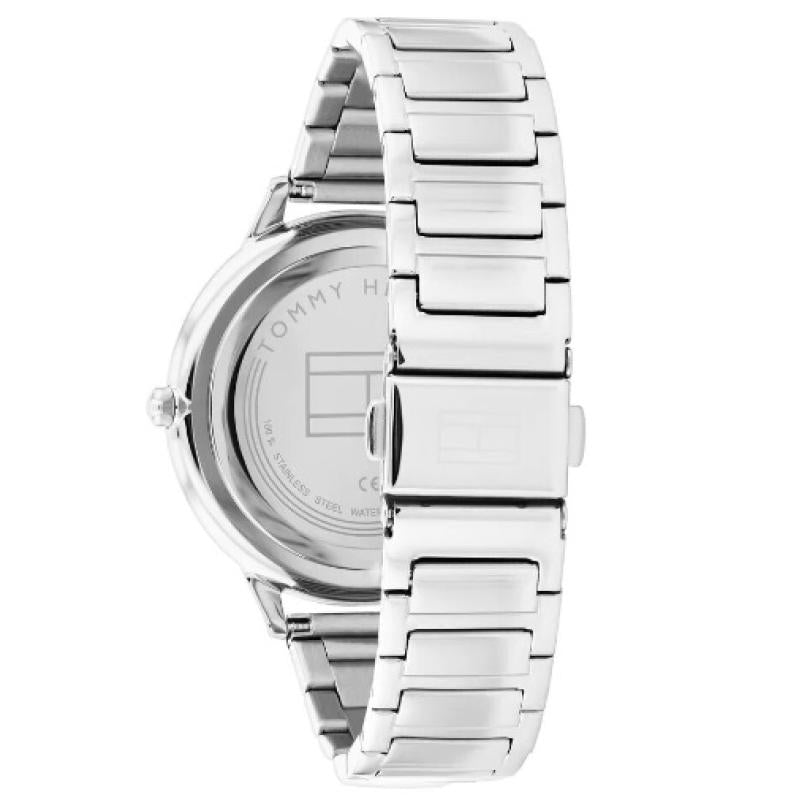  Shop Authentic Tommy Hilfiger Claudia White Dial Silver Steel Strap Watch for Women - 1781819 - Luxxuri