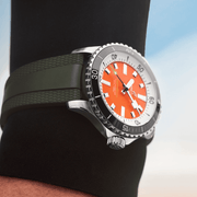  Shop Authentic Breitling Superocean Automatic 42mm Kelly Slater Limited Edition Orange Dial Green Rubber Strap Watch for Men - A173751A101S1 - Luxxuri