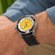  Shop Authentic Breitling Superocean Automatic 42mm Yellow Dial Black Rubber Strap Watch for Men - A17375211/1S1 - Luxxuri
