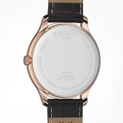  Shop Authentic Tissot T Classic Tradition Silver Dial Brown Leather Strap Watch For Men - T063.610.36.038.00 - Luxxuri
