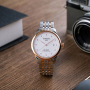  Shop Authentic Tissot Le Locle Powermatic 80 Silver Dial Two Tone Steel Strap Watch For Men - T006.407.22.036.01 - Luxxuri