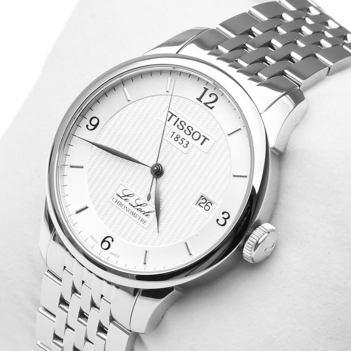  Shop Authentic Tissot Le Locle Automatic Cosc White Dial Silver Steel Strap Watch For Men - T006.408.11.037.00 - Luxxuri