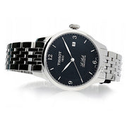 Tissot Le Locle Automatic Black Dial Silver Steel Strap Watch For Men - T006.408.11.057.00