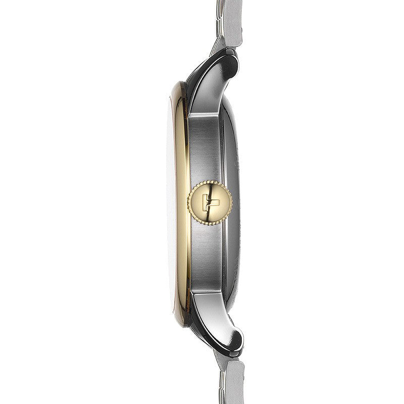  Shop Authentic Tissot T Classic Le Locle Powermatic 80 Silver Dial Two Tone Steel Strap Watch For Men - T0064072203301 - Luxxuri