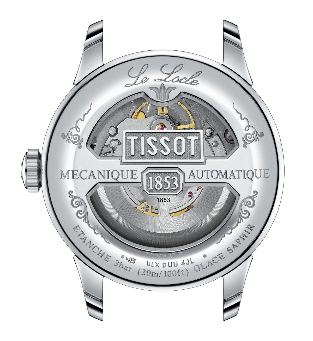  Shop Authentic Tissot Le Locle Powermatic 80 Silver Dial Silver Steel Strap Watch for Men - T006.407.11.033.03 - Luxxuri