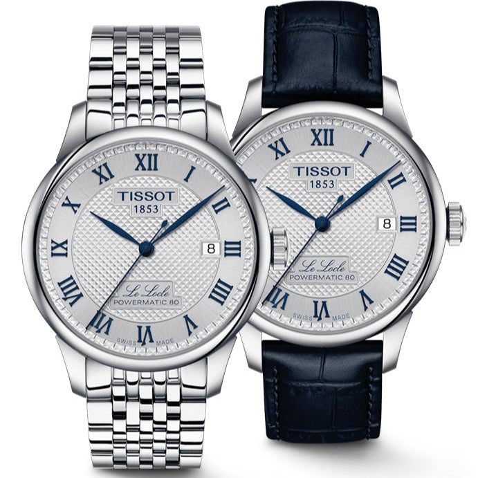  Shop Authentic Tissot Le Locle Powermatic 80 Silver Dial Silver Steel Strap Watch for Men - T006.407.11.033.03 - Luxxuri