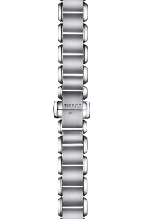  Shop Authentic Tissot T Wave Black Dial Silver Steel Strap Watch for Women - T02.1.285.52 - Luxxuri