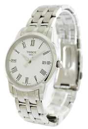  Shop Authentic Tissot T Classic Dream White Dial Silver Steel Strap Watch for Men - T033.410.11.013.01 - Luxxuri