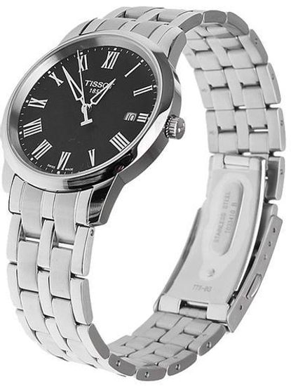  Shop Authentic Tissot T Classic Dream Black Dial Silver Steel Strap Watch for Men - T033.410.11.053.01 - Luxxuri