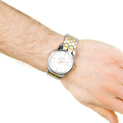  Shop Authentic Tissot T Classic Dream White Dial Two Tone Steel Strap Watch for Men - T033.410.22.011.01 - Luxxuri