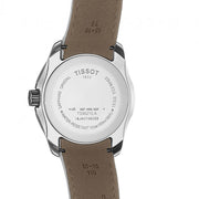  Shop Authentic Tissot Couturier Lady Silver Dial White Leather Strap Watch For Women - T035.210.16.011.00 - Luxxuri