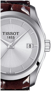  Shop Authentic Tissot T Classic Couturier Quartz Silver Dial Watch For Women - T035.210.16.031.03 - Luxxuri