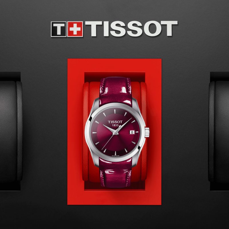  Shop Authentic Tissot T Sport Couturier Quartz Watch For Women - T035.210.16.371.01 - Luxxuri