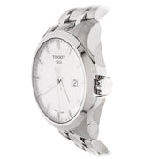  Shop Authentic Tissot T Trend Couturier Chronograph White Dial Silver Steel Strap Watch For Men - T035.410.11.031.00 - Luxxuri