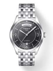  Shop Authentic Tissot T Classic T One Automatic Black Dial Silver Steel Strap Watch For Men - T038.430.11.057.00 - Luxxuri