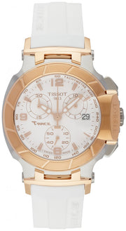  Shop Authentic Tissot T Race Chronograph White Dial White Rubber Strap Watch for Women - T048.217.27.017.00 - Luxxuri