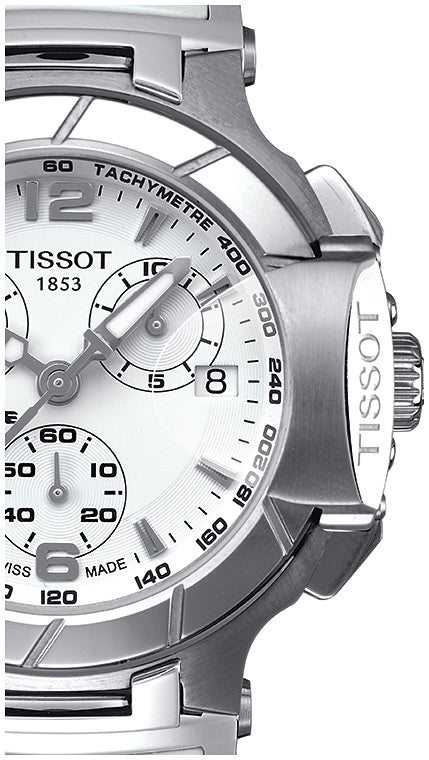  Shop Authentic Tissot T Race Lady Chronograph White Dial White Rubber Strap Watch for Women - T048.217.17.017.00 - Luxxuri