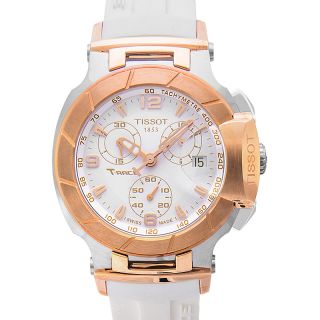  Shop Authentic Tissot T Race Chronograph White Dial White Rubber Strap Watch for Women - T048.217.27.017.00 - Luxxuri