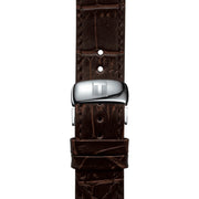  Shop Authentic Tissot PRC 200 Chronograph Silver Dial Brown Leather Strap Watch For Men - T055.417.16.037.00 - Luxxuri