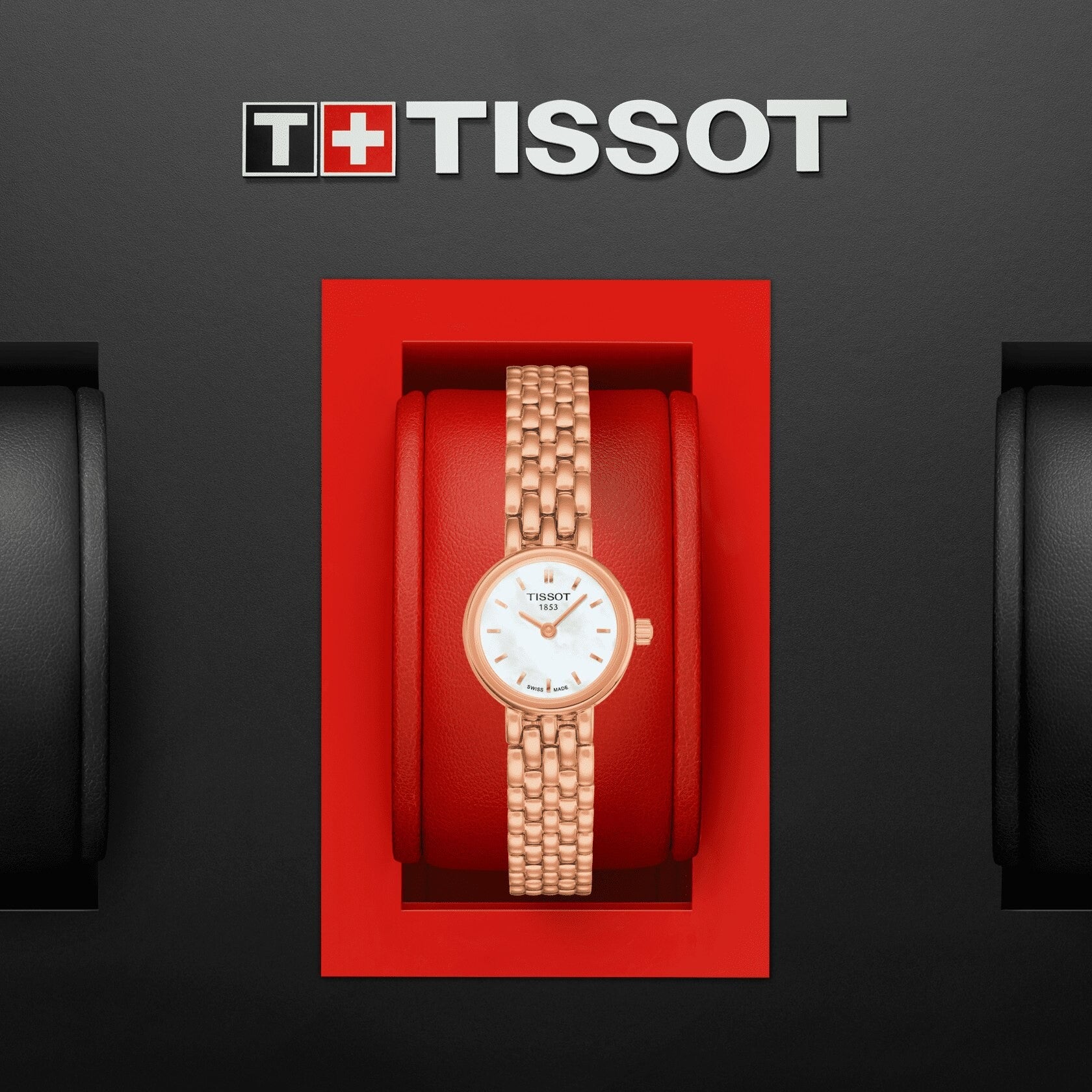  Shop Authentic Tissot T Lady Lovely Mother of Pearl Dial Rose Gold Steel Strap Watch For Women - T058.009.33.111.00 - Luxxuri