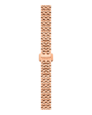  Shop Authentic Tissot T Lady Lovely Silver Dial Rose Gold Steel Strap Watch For Women - T058.009.33.031.01 - Luxxuri