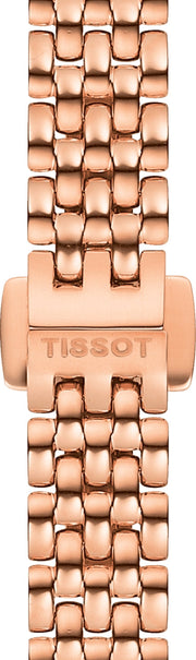  Shop Authentic Tissot T Lady Lovely Mother of Pearl Dial Rose Gold Steel Strap Watch For Women - T058.009.33.111.00 - Luxxuri