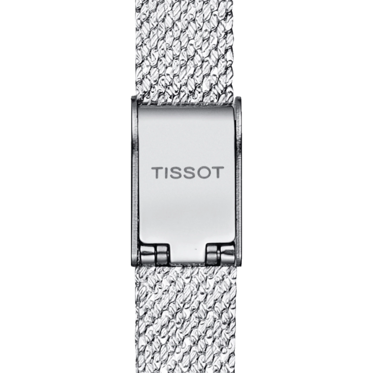 Shop Authentic Tissot Lovely Square Silver Dial Silver Mesh Bracelet Watch For Women - T058.109.11.036.00 - Luxxuri