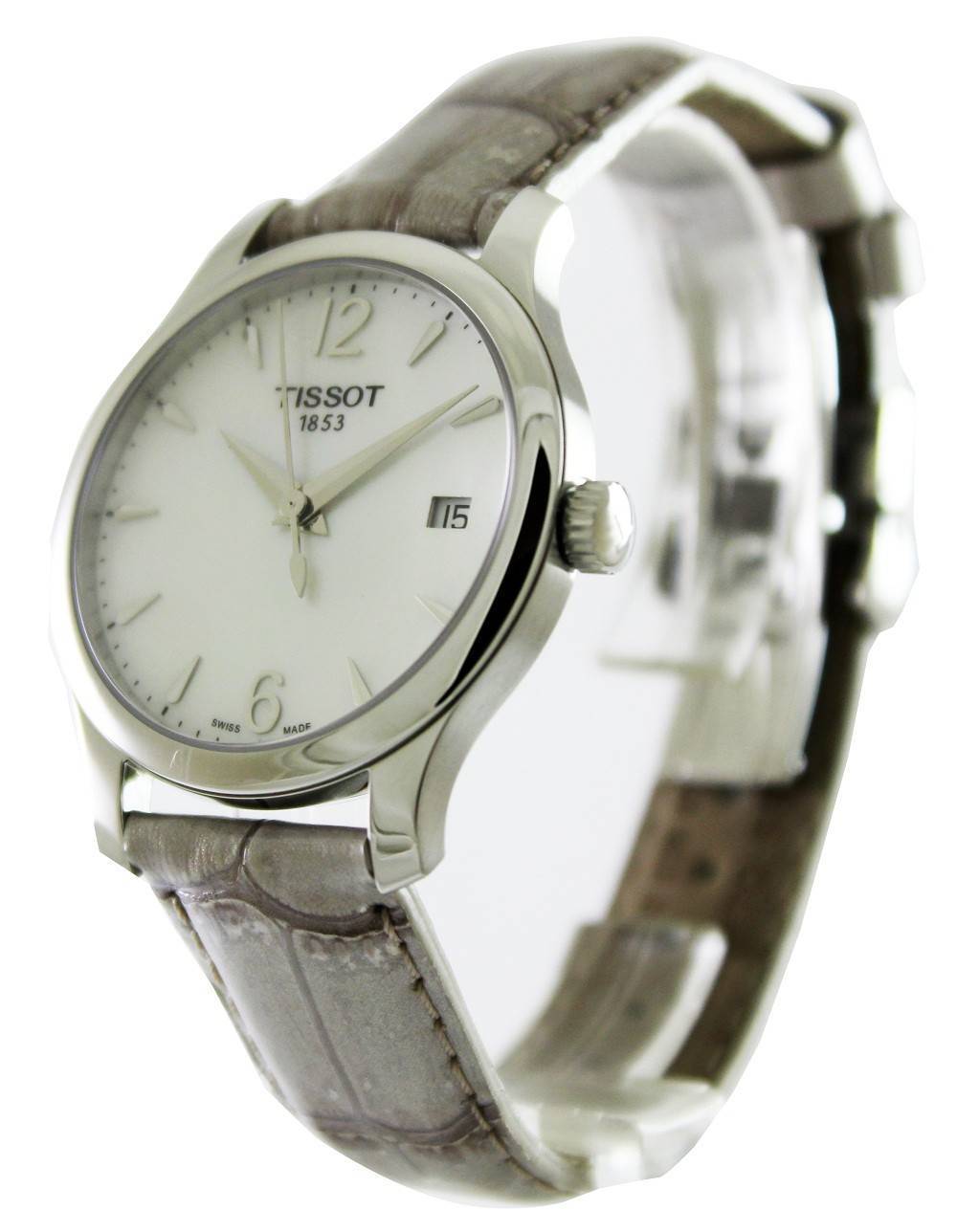  Shop Authentic Tissot T Classic Tradition Lady Quartz Watch For Women - T063.210.17.117.00 - Luxxuri