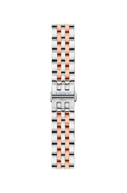  Shop Authentic Tissot T Classic Tradition Lady White Dial Two Tone Steel Strap Watch For Women - T063.210.22.037.01 - Luxxuri