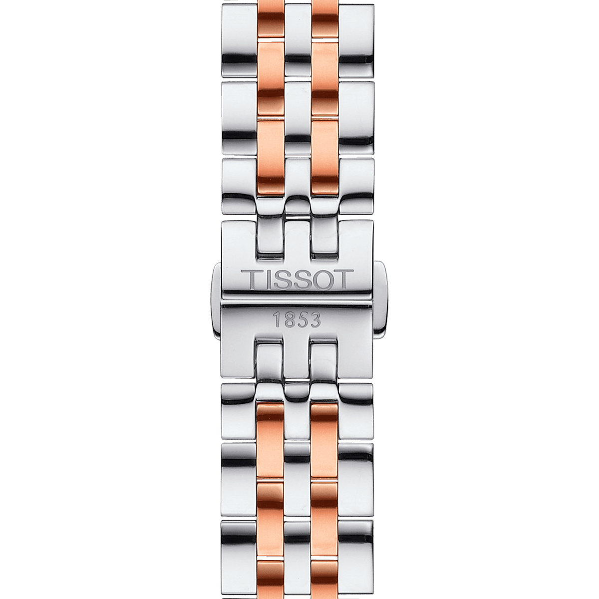  Shop Authentic Tissot T Classic Tradition White Dial Two Tone Mesh Bracelet Watch For Men - T063.610.22.037.01 - Luxxuri