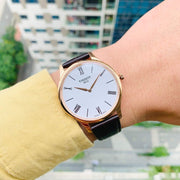  Shop Authentic Tissot Tradition 5.5 White Dial Brown Leather Strap Watch for Men - T063.409.36.018.00 - Luxxuri