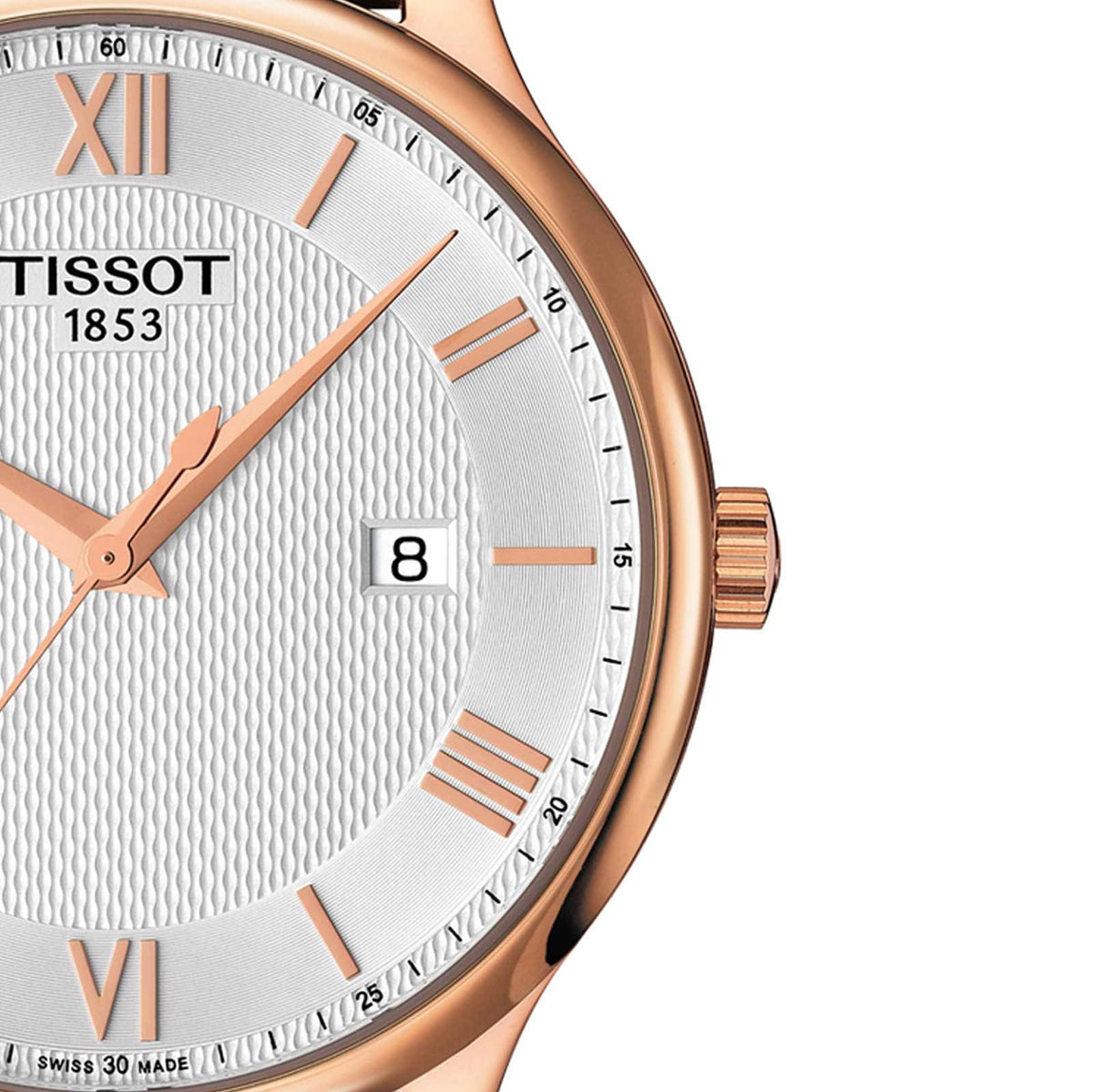  Shop Authentic Tissot T Classic Tradition Silver Dial Brown Leather Strap Watch For Men - T063.610.36.038.00 - Luxxuri