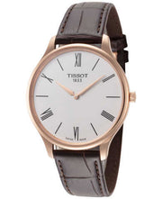  Shop Authentic Tissot Tradition 5.5 White Dial Brown Leather Strap Watch for Men - T063.409.36.018.00 - Luxxuri