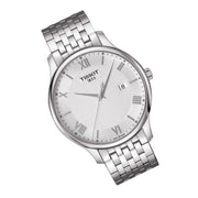  Shop Authentic Tissot T Classic Tradition Silver Dial Silver Steel Strap Watch For Men - T063.610.11.038.00 - Luxxuri
