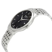  Shop Authentic Tissot T Classic Tradition Black Dial Silver Steel Strap Watch For Men - T063.610.11.057.00 - Luxxuri
